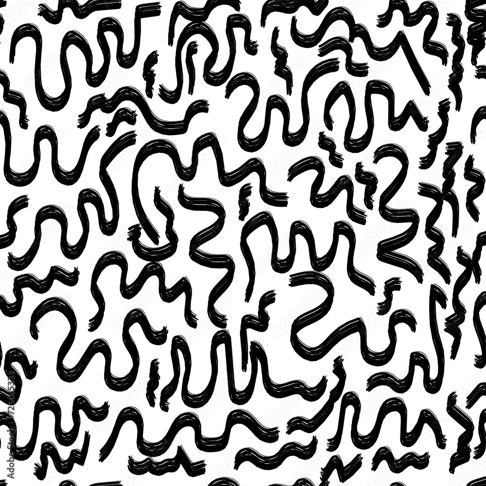 seamless pattern abstract, line vector