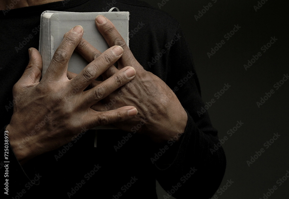 praying to god with people stock image stock photo	