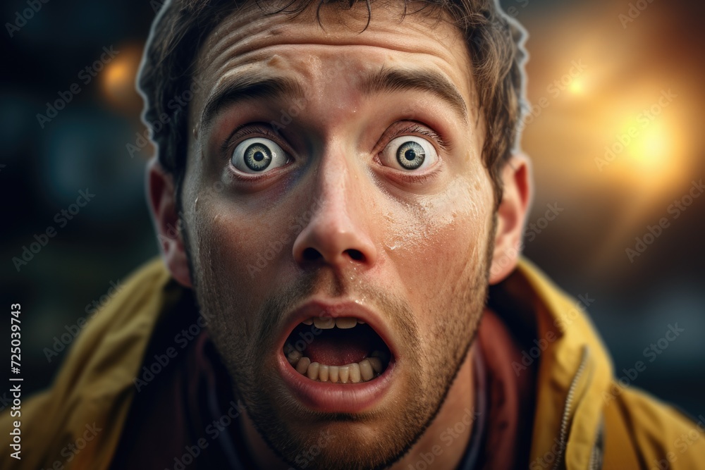 A man with a surprised look on his face. Suitable for expressing shock, surprise, or disbelief. Ideal for use in blog posts, articles, or social media content A man with a surprised look on his face. Suitable for expressing shock, surprise, or disbelief. Ideal for use in blog posts, articles, or social media content