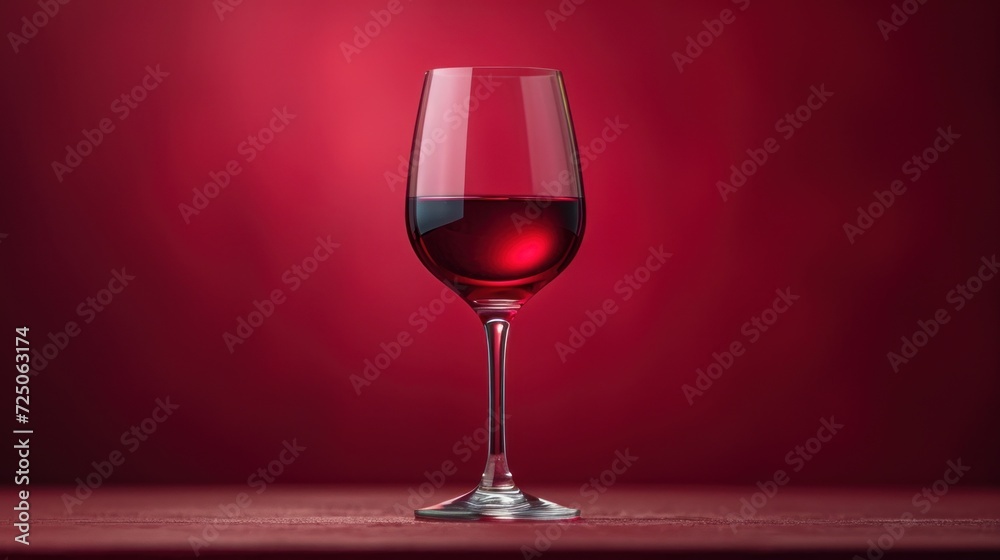 a close up of a wine glass with a red liquid inside of it on a table with a red background. a close up of a wine glass with a red liquid inside of it on a table with a red background.