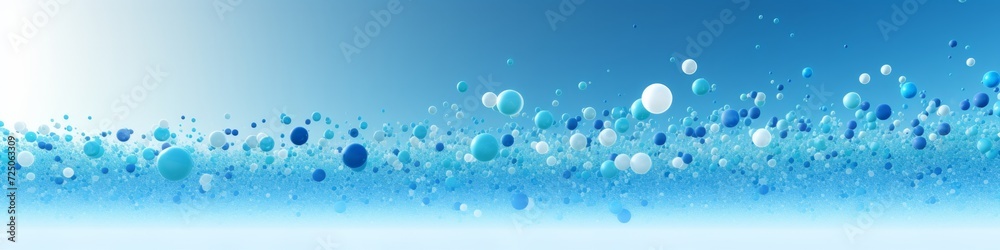 Global communications themed Banner background, of small particles, creating high-tech forms of communication, 