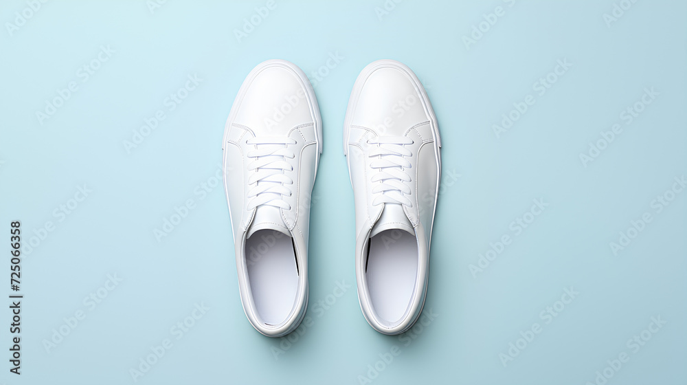 White slippers for models. Smooth bottom.
