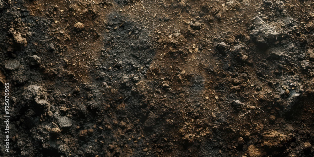 Close Up of Dirt Surface Close Up of Dirt Surface