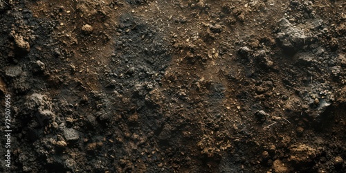 Close Up of Dirt Surface