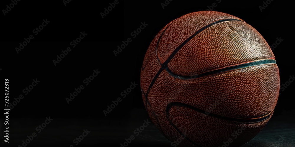 Basketball on Basketball Court Basketball on Basketball Court