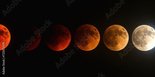 Phases of the Moon in a Row