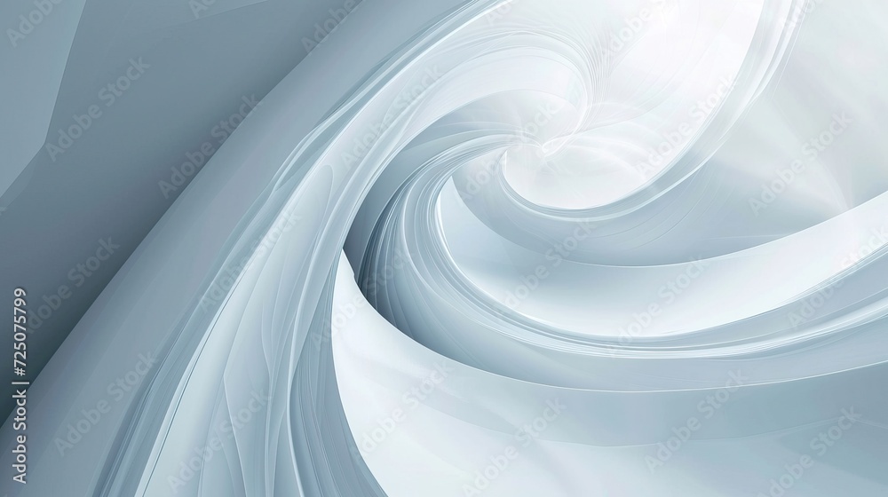 Fototapeta premium abstract swirls of light blue and white: perfect for backgrounds and wallpapers