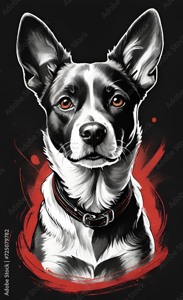 perro, animal, mascota, doméstico, can, canino - obrazy, fototapety, plakaty 