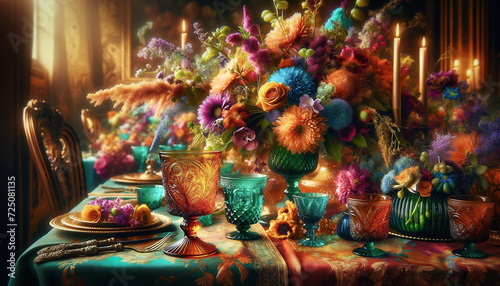 table with flowers © Jonas Weinitschke