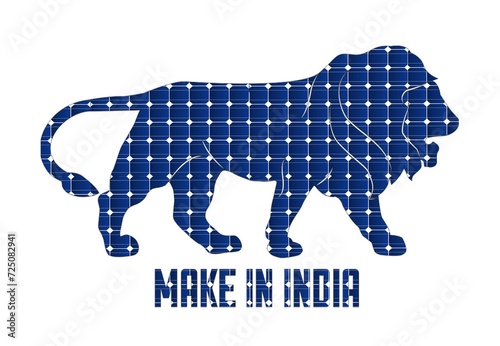 Make in India Solar Growth, Empowering Solar: Driving Growth Through Make in India logo, 