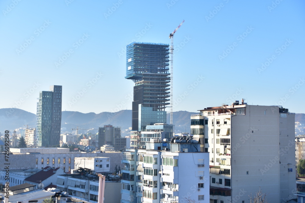 Tirana, capital and largest tourist city, Albania, Europe, Balkans,