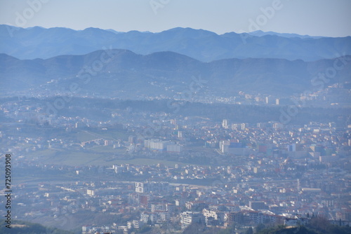 Obraz na płótnie Tirana, capital and largest tourist city, Albania, Europe, Balkans, w salonie
