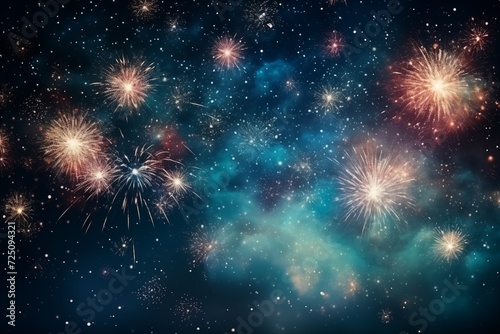 Fireworks background