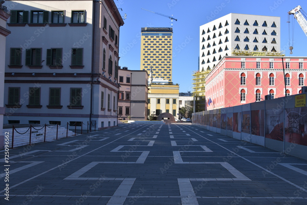 Tirana, capital and largest tourist city, Albania, Europe, Balkans,