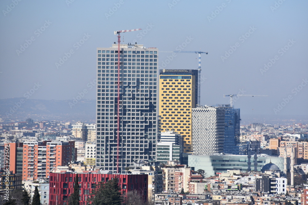 Tirana, capital and largest tourist city, Albania, Europe, Balkans,