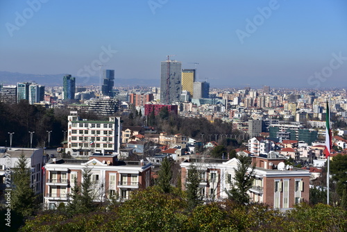 Obraz na płótnie Tirana, capital and largest tourist city, Albania, Europe, Balkans, w salonie