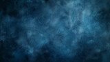 Dark blue worn background with paint strokes and cracks
