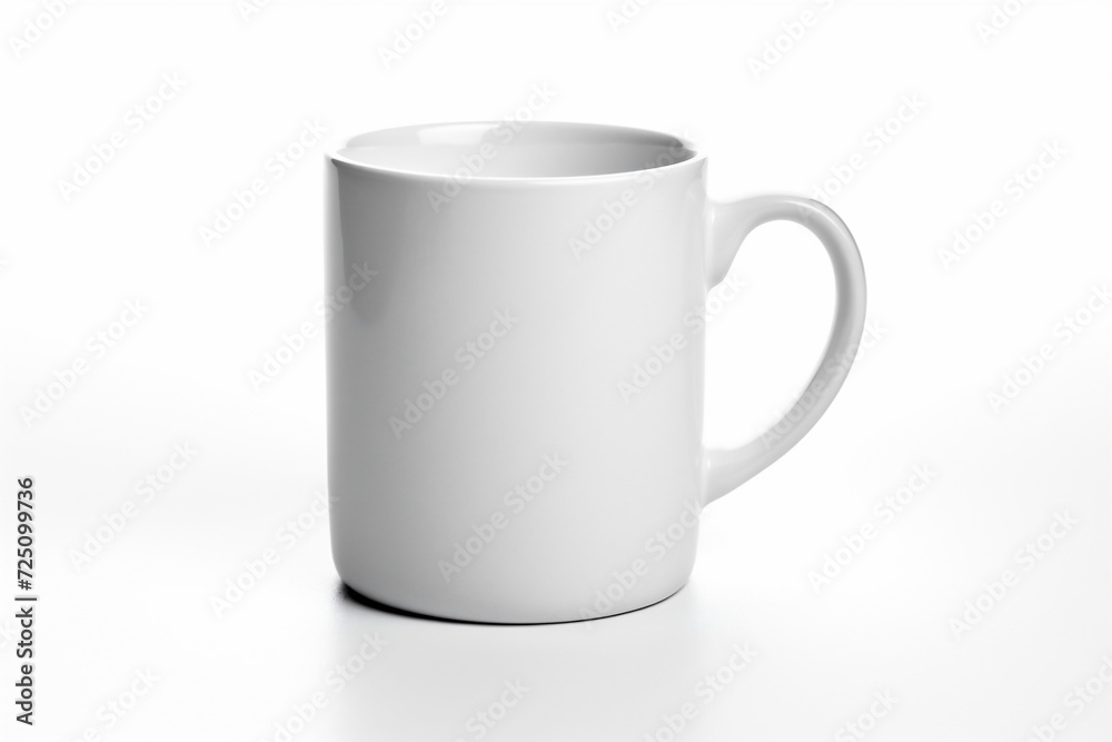 Photo white ceramic mug mockup isolated Photo white ceramic mug mockup isolated