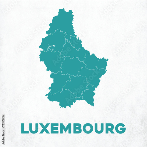 Detailed Luxembourg Map