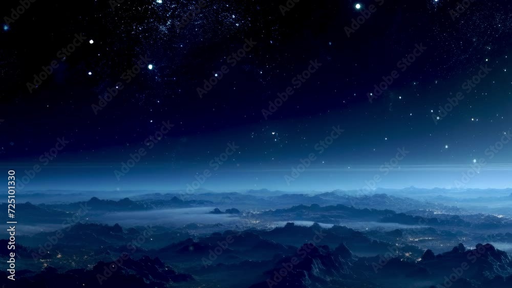 
azure blue planet very similar to earth