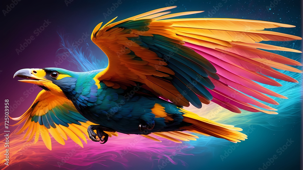 Obraz premium bird of paradise