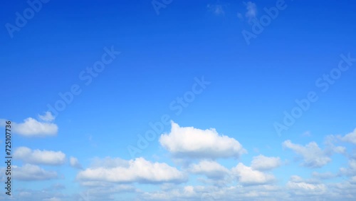 一面青空の風景　ノーマルスピード photo