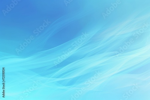 Light blue silky waves flowing smoothly with a clear and clean appearance. photo