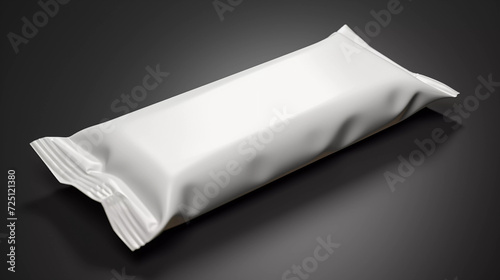 Sweets Packaging: Clean White Candy Bar Wrapper