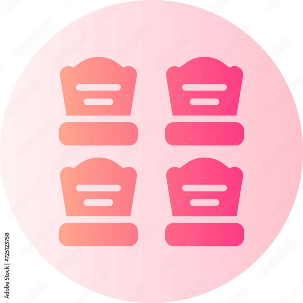 graveyard gradient icon graveyard gradient icon