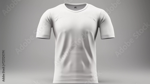 Mockup. White Sports Jersey