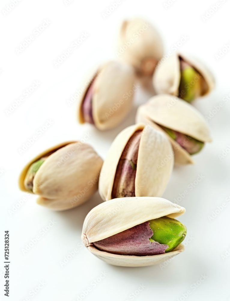 pistachio nuts isolated on white pistachio nuts isolated on white