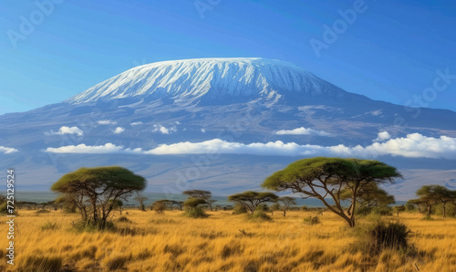 Snow on top of Mount Kilimanjaro in Tanzania  © STORYTELLER