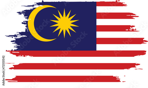 Malaysia flag design for independence day