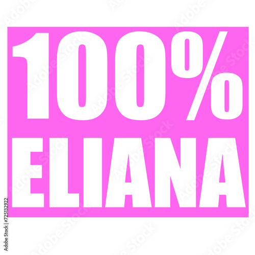 Eliana name 100 percent png