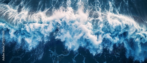 tsunami wave in the ocean, desktop wallpaper, water element