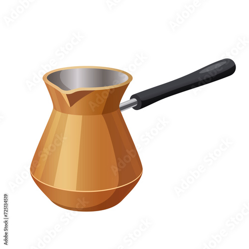 Copper Turkish Coffee Pot
