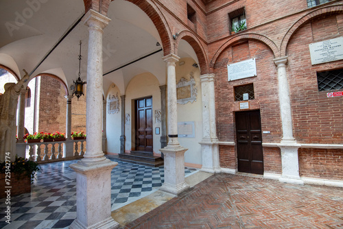The Shrine of the House of Saint Catherine - Siena - Italy photo