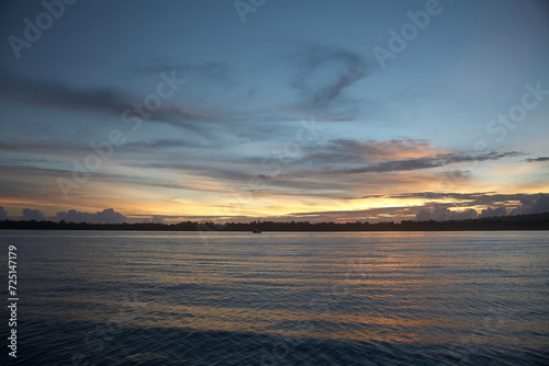 Sun-setting on the ocean Mentawai Islands © Bird Visual