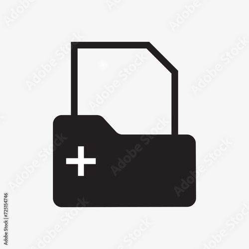 usb flash drive on white background