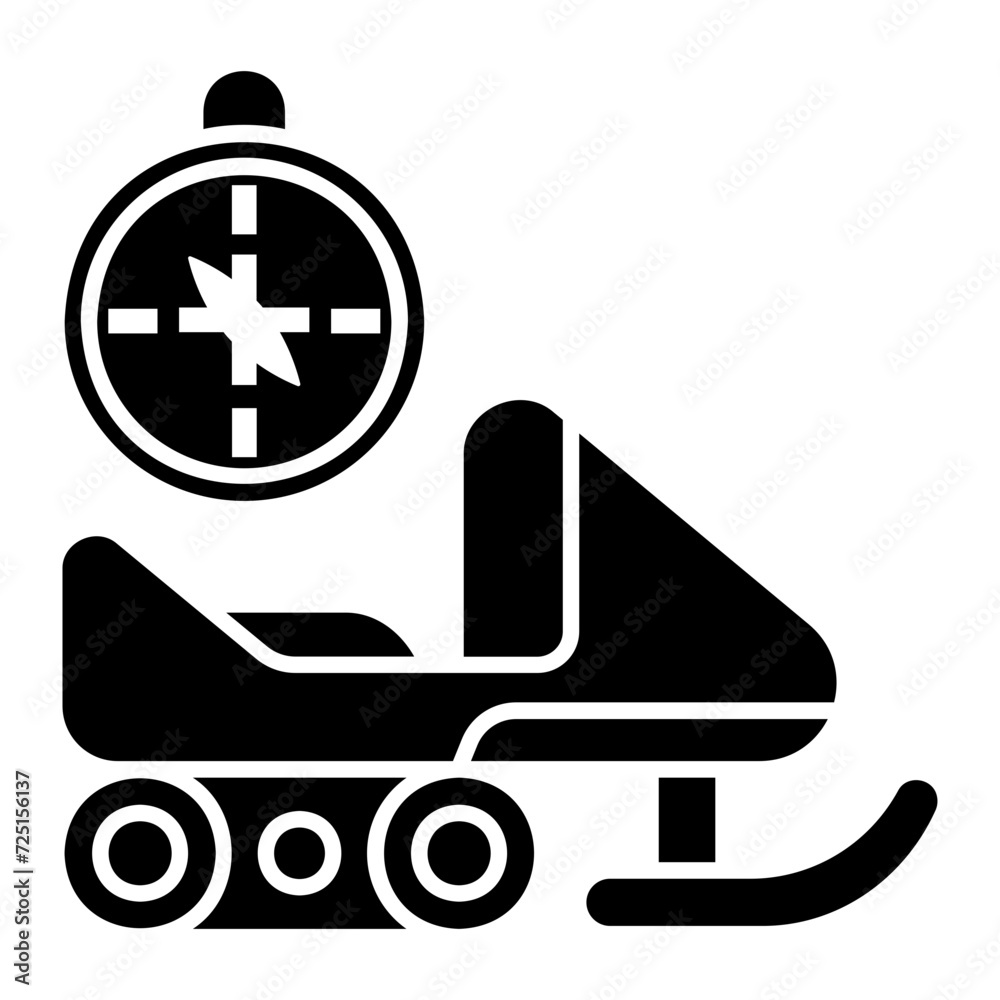 Fototapeta premium compass icon