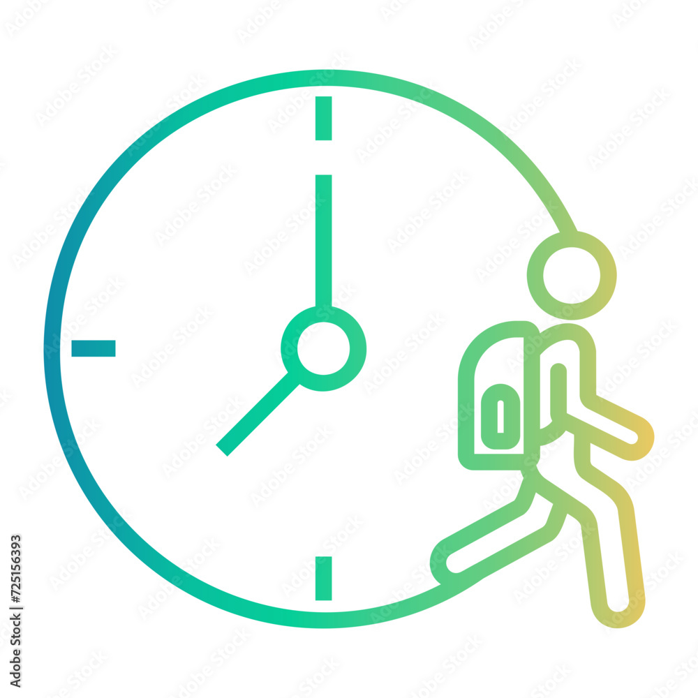 hiking icon