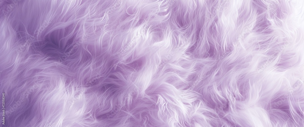 Luxurious Purple Fur - Experience the Softness and Warmth of Elegant Textured Surfaces. Dive into the World of Fashion with our Plush Material. Perfect for Those Seeking Comfort and Style