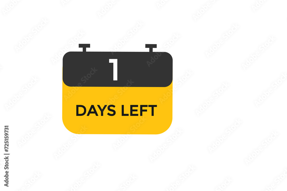 1 days to go countdown to go one time, background template,1 days to go, countdown sticker left banner business,sale, label button, 1 days to go countdown to go one time, background template,1 days to go, countdown sticker left banner business,sale, label button,