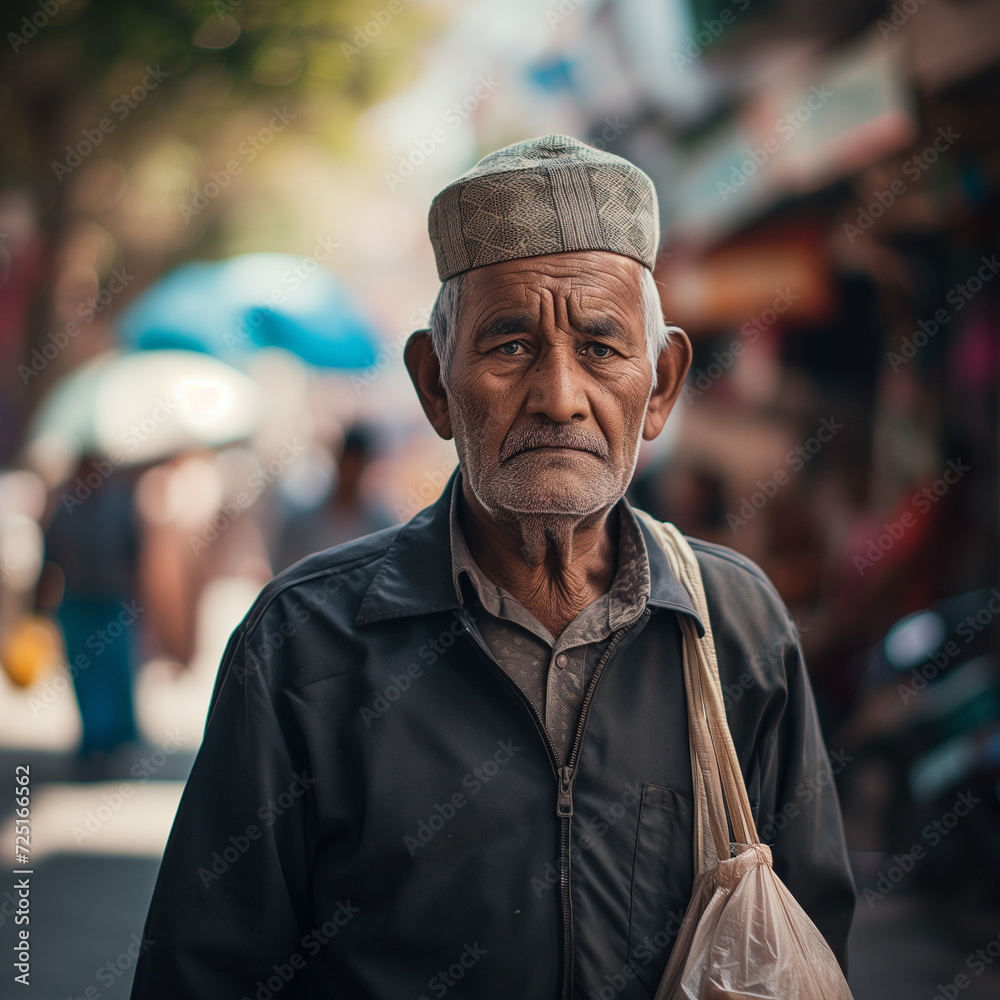 High-Resolution Travel Photograph Featuring a Man High-Resolution Travel Photograph Featuring a Man
