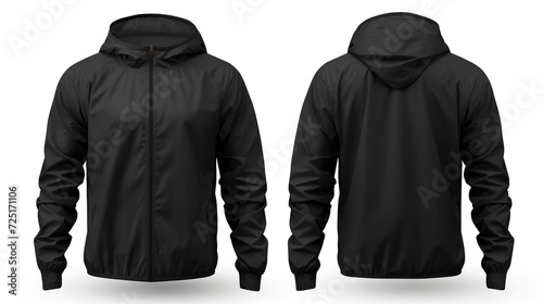 Wind breaker isolated on white background  photo