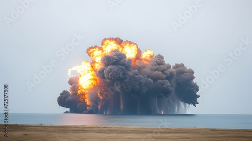 爆発の写真 © AKITO OHTANI