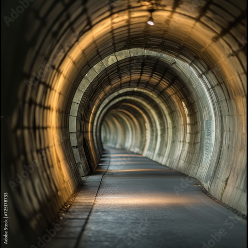 High-Resolution Travel Photograph Showcasing a Tunnel
