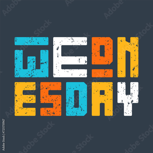 Wednesday Lettering Style