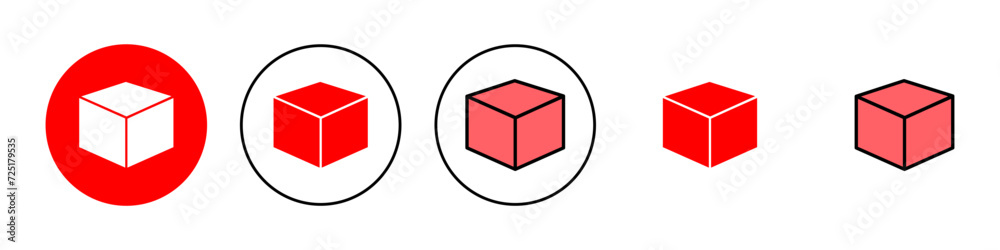 Box icon set illustration. box sign and symbol, parcel, package Box icon set illustration. box sign and symbol, parcel, package
