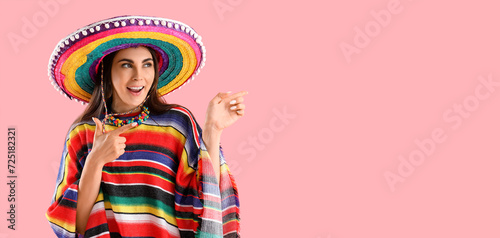 Beautiful Mexican woman in ...